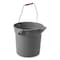 Rubbermaid Commercial 10 qt Gray, Plastic FG296300GRAY - alternate 2